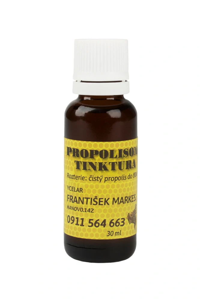 Propolisová tinktúra ,85% lekárenskom liehu 30ml