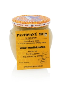 Pastovaný včelí med so zázvorom 620g